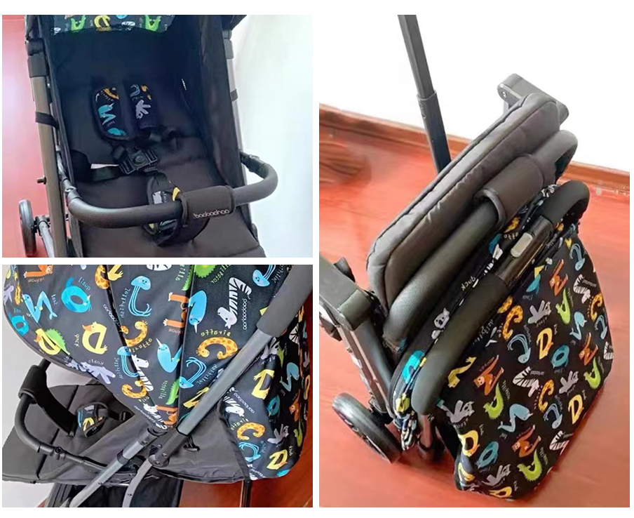 Boardable urban mini pocket folding small lightweight stroller